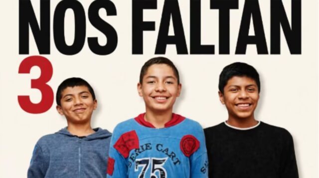 nos faltan 3